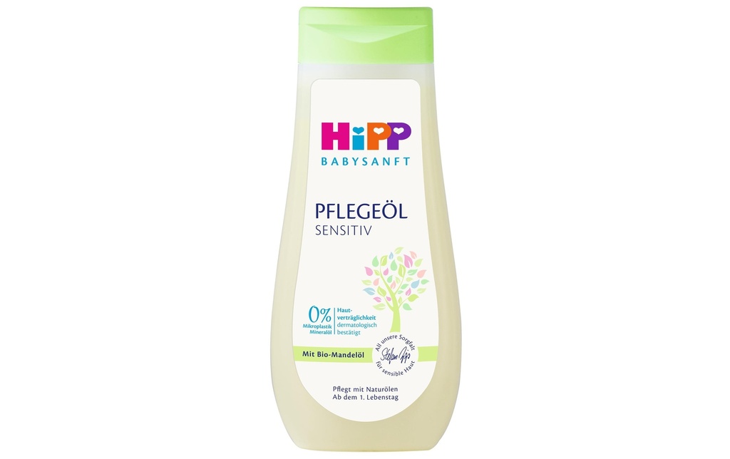HIPP Huile de soin Babysanft Sensitive 200 ml