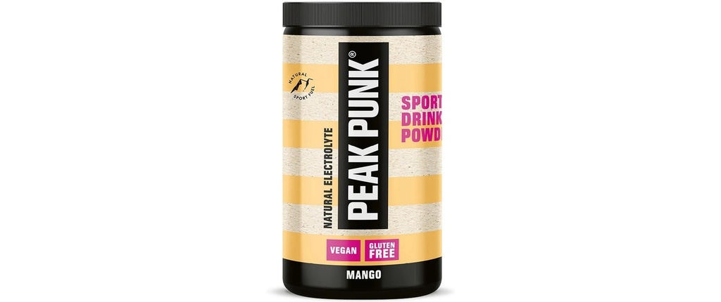 PEAK PUNK Natural Electrolyte Sport Drink Mangue 600 g