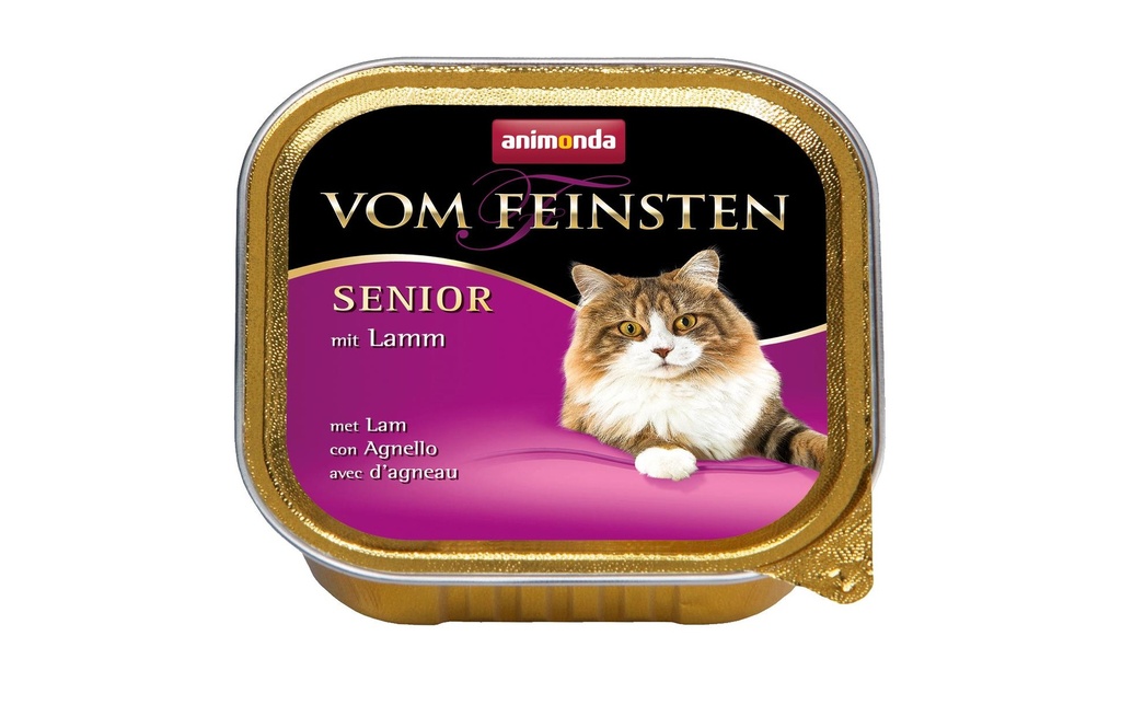 animonda Alimentation humide Vom Feinsten Senior Agneau, 100 g