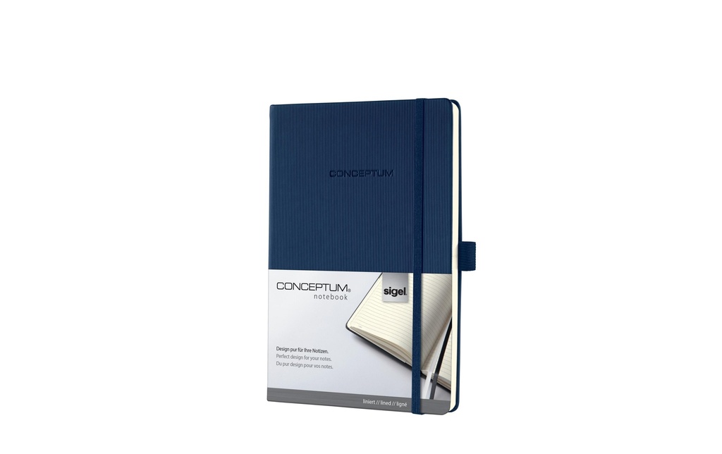 Sigel Carnet de notes Conceptum A5, À lignes, Bleu