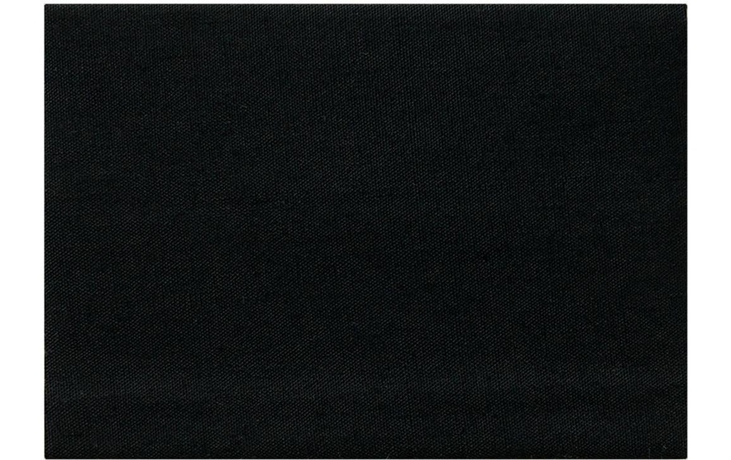 Mono-Quick Matériel de mise à jour Patch à repasser Résistant à la cuisson 8.5 x 25 cm, noir