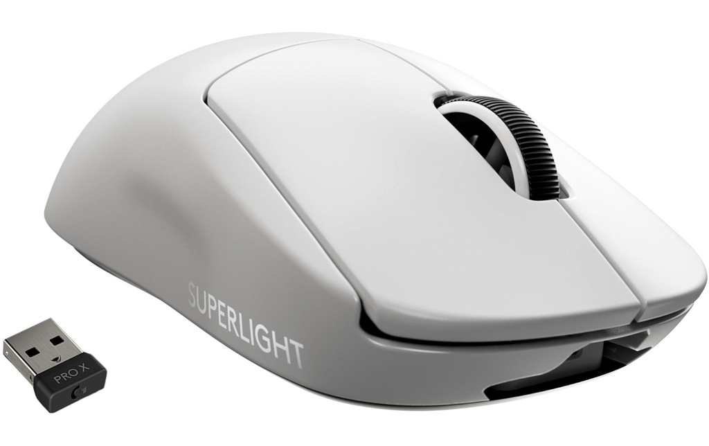 Logitech Souris de gaming Pro X Superlight Blanc