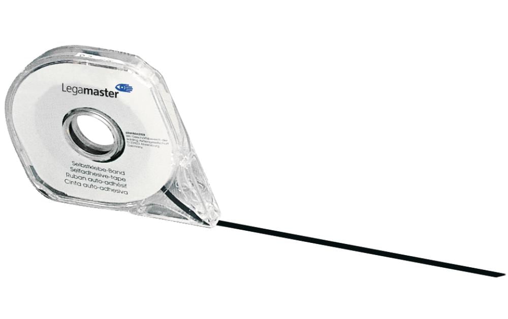 LEGAMASTER Bande séparation 3mmx8m noir (8 pces)