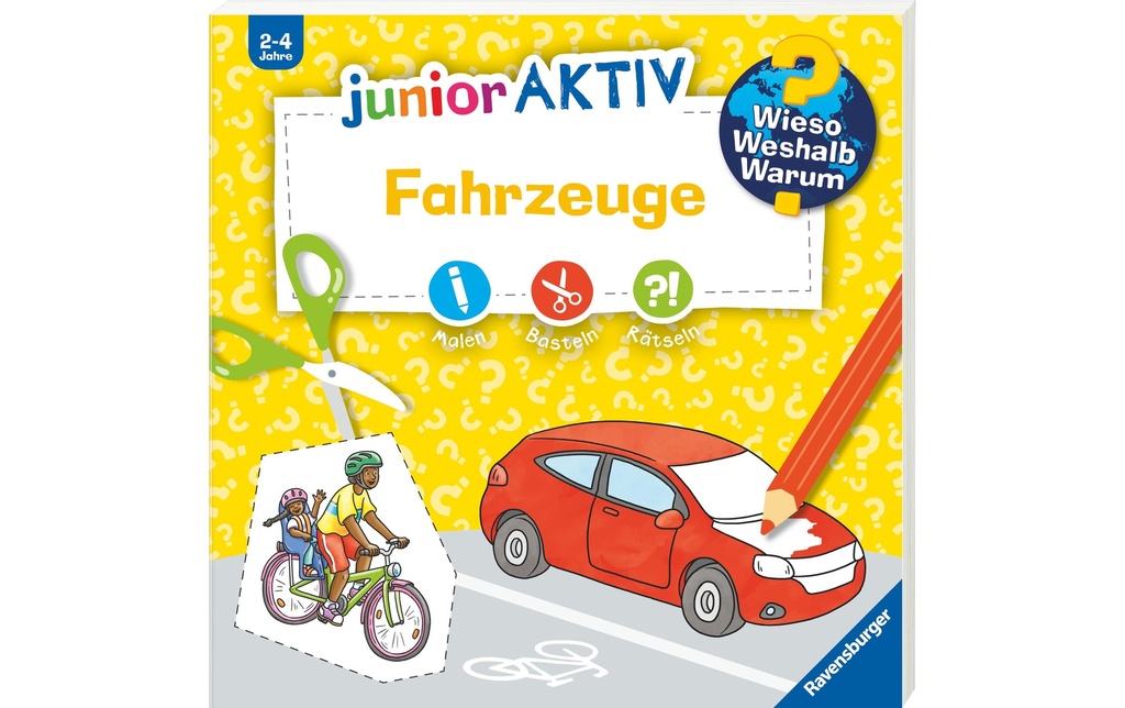 Ravensburger Livres pratiques pour enfants WWW junior AKTIV: Fahrzeuge