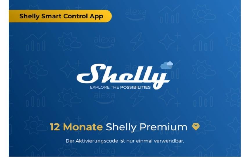 Shelly Carte cadeau Premium 1 an