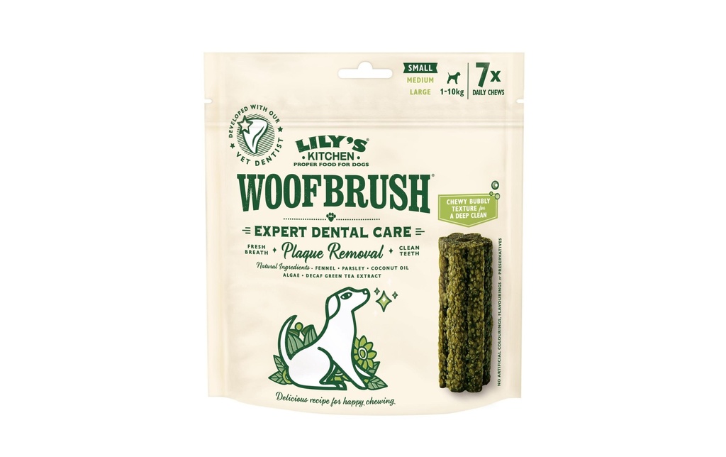 Lily's Kitchen Bâtonnet à mâcher Woofbrush Dental S 168 g