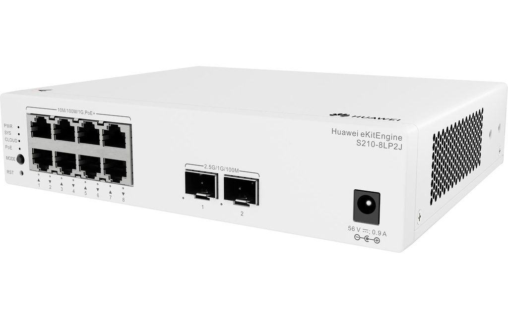 Huawei eKit PoE+ Switch eKitEngine S210 Series S210-8LP2J 10 ports
