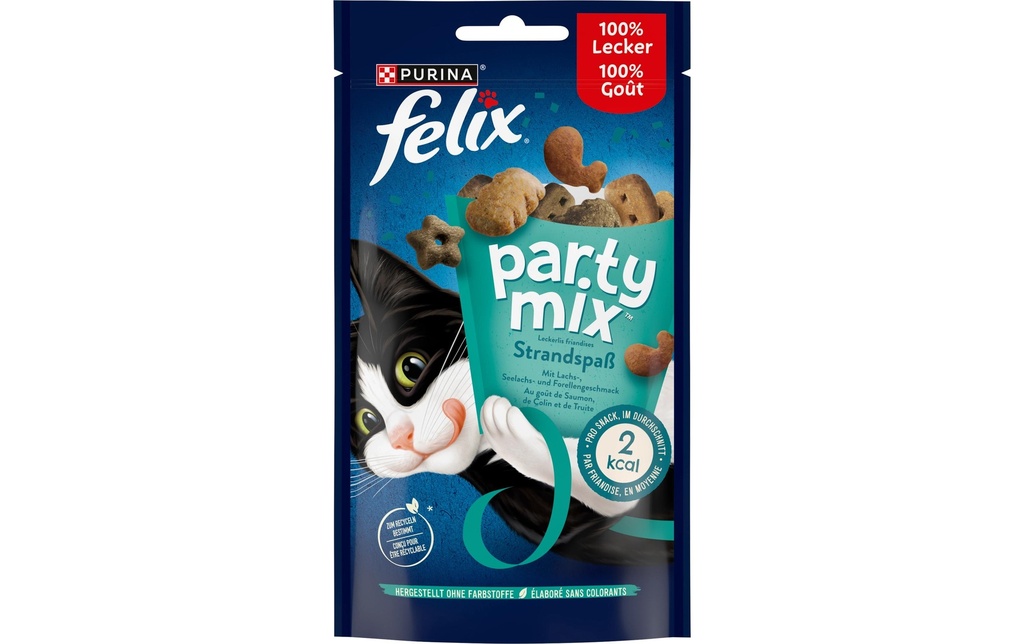 Felix Collation pour chat Party Mix Seaside 60g