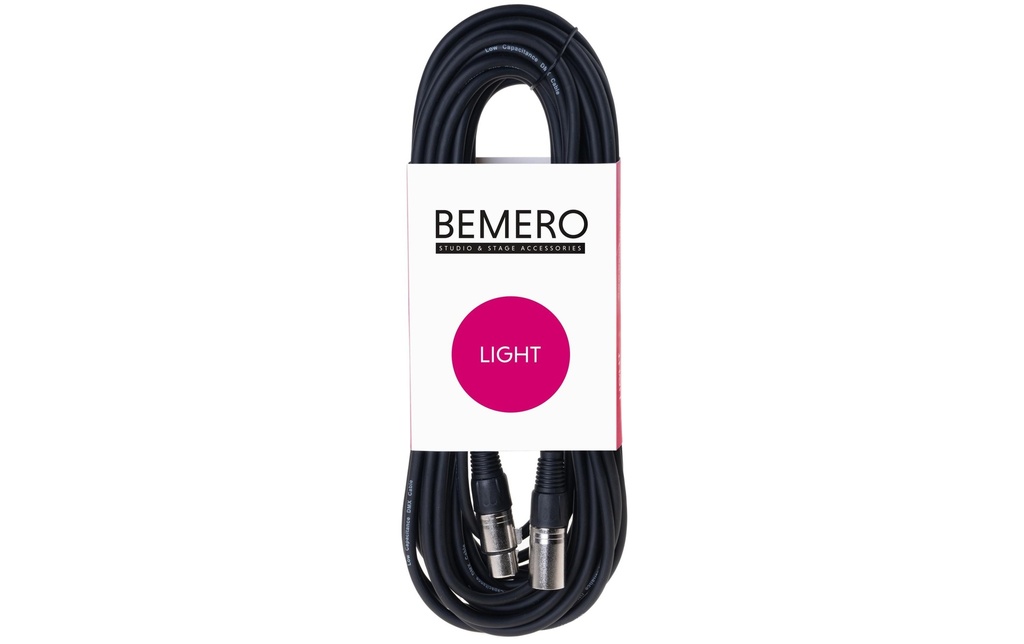 Bemero Câble DMX 3-Pol 12 m