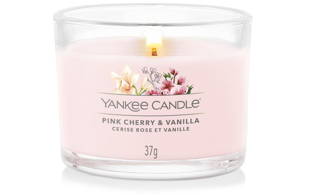 Yankee Candle Bougie parfumée Pink Cherry Vanilla 37 g