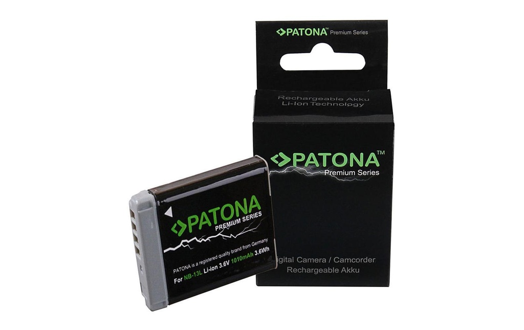 Patona Batterie pour Appareils photo numérique NB-13L