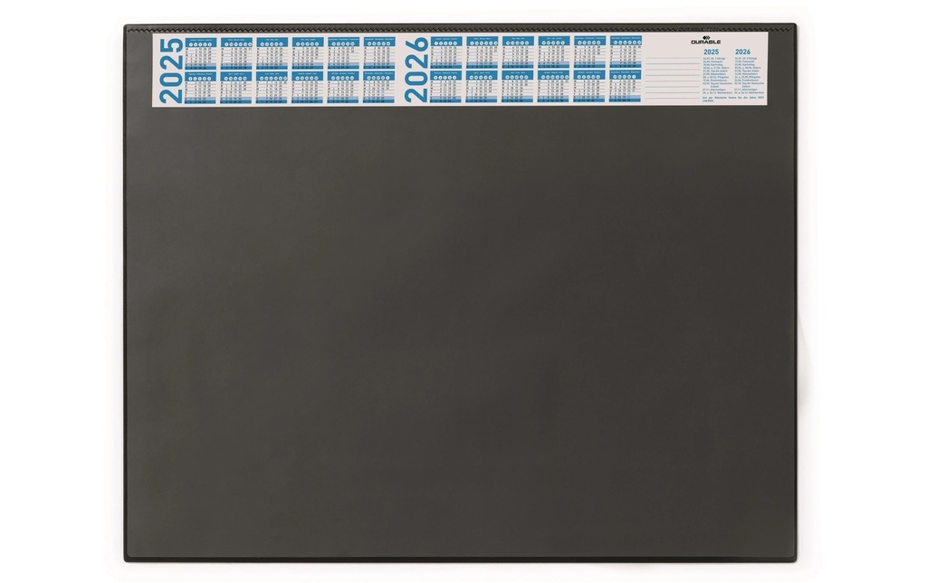 DURABLE Sous-main 52 x 65 cm, Noir