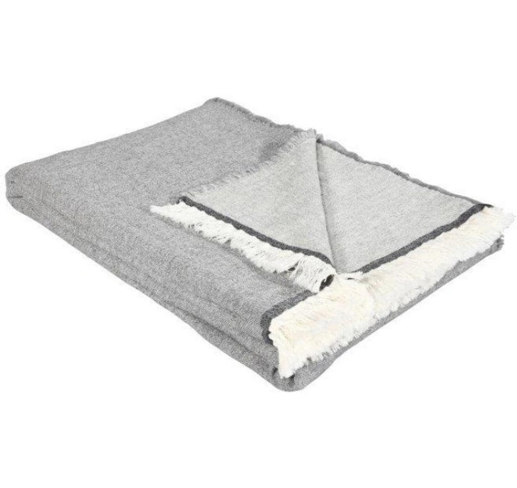 Eskimo Couverture Lily 140 x 200 cm, gris-argenté