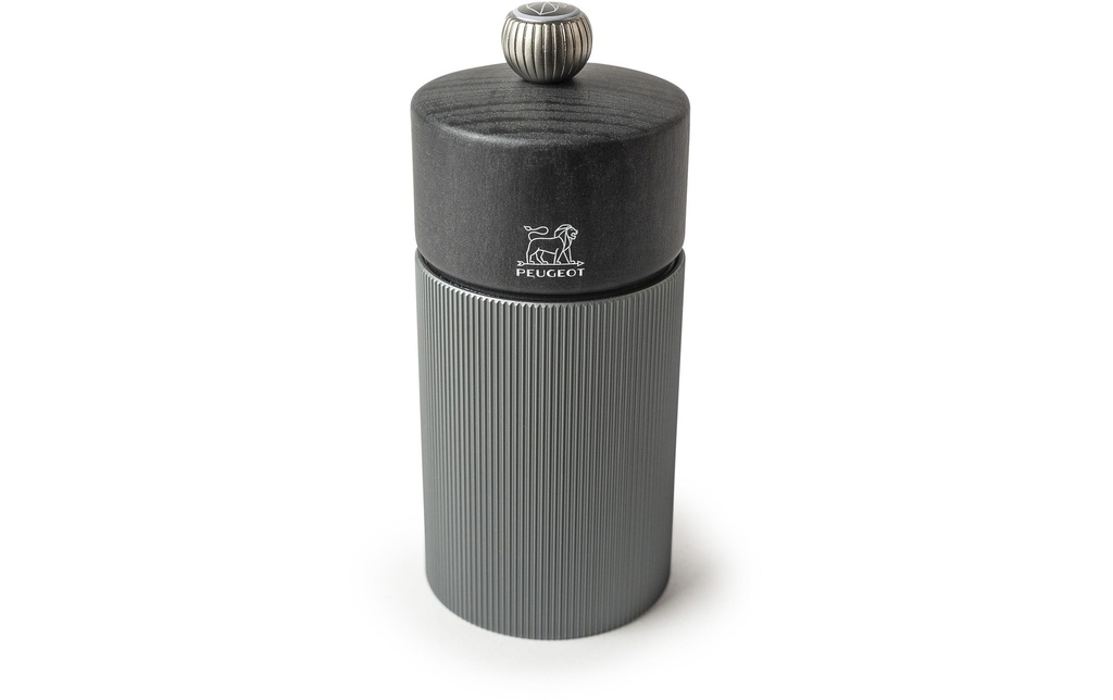Peugeot Moulin à sel Line 12 cm, Gris foncé/Karbonschwarz