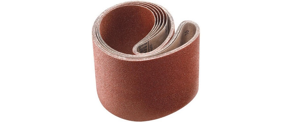 Alduro Bande abrasive 50 mm x 1000 mm K120, 5 pièces