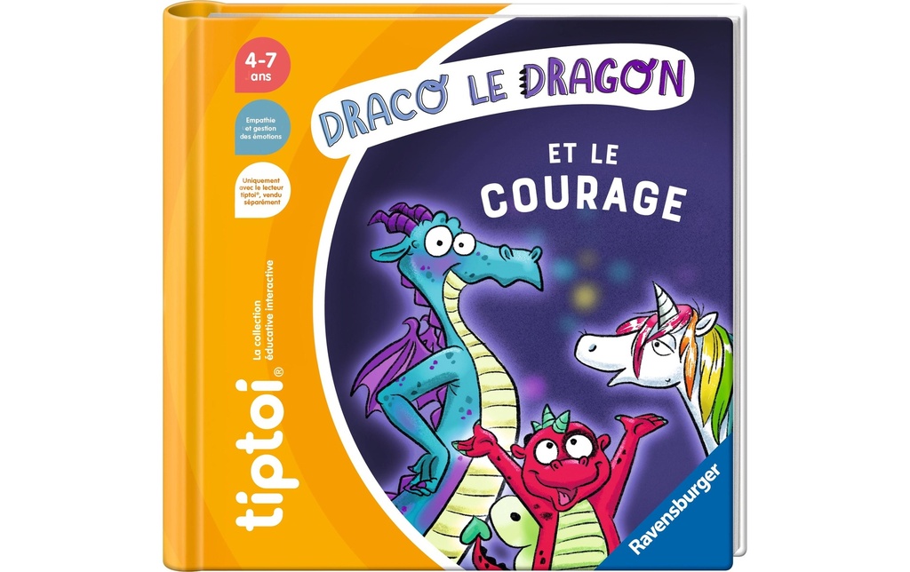 tiptoi Livre éducatif Histoire illustrée Draco le dragon -FR-