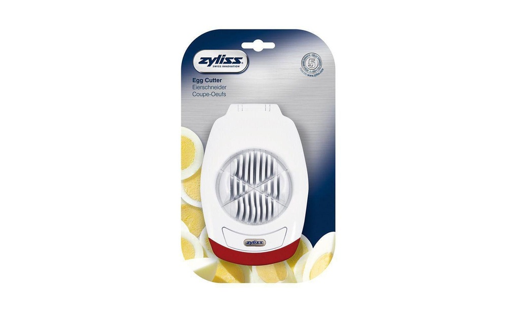 Zyliss Coupe-œuf Plastique, blanc