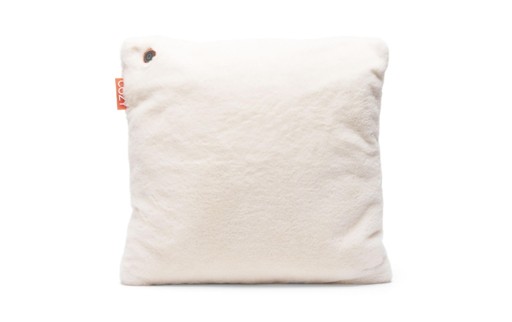 Bodi-Tek Coussin chauffant Cozy Una Fell Fonctionnement sur batterie, beige clair