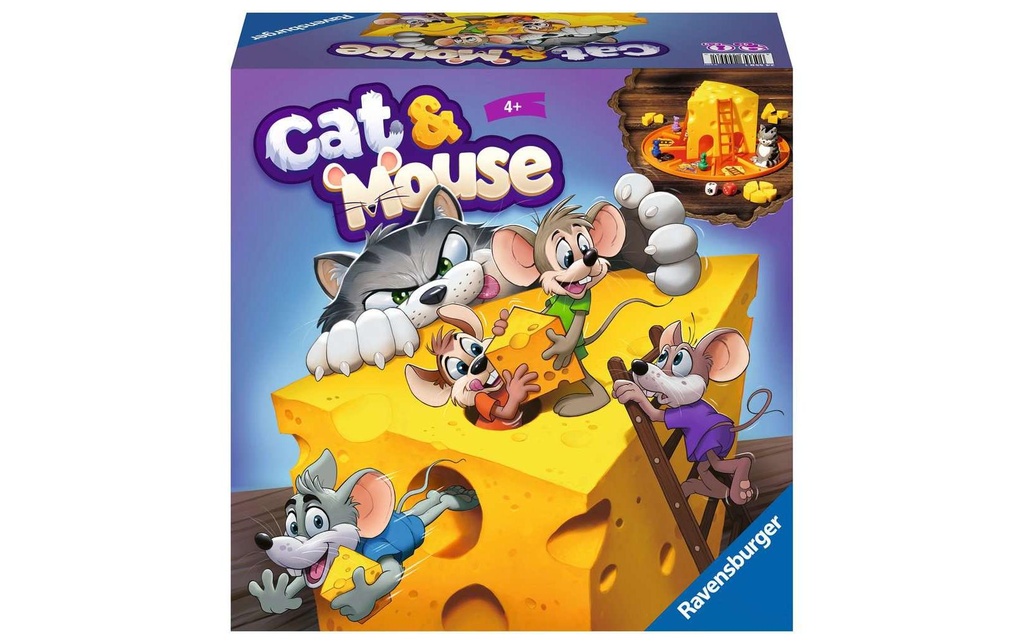 Ravensburger Jeux d’enfant Cat & Mouse