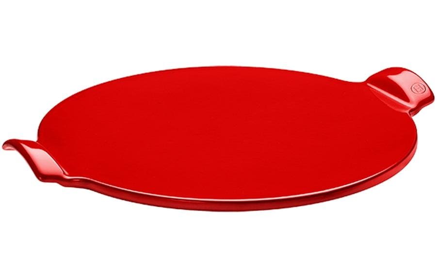 Emile Henry Pierre à pizza Ø 36.5 cm rond, Rouge