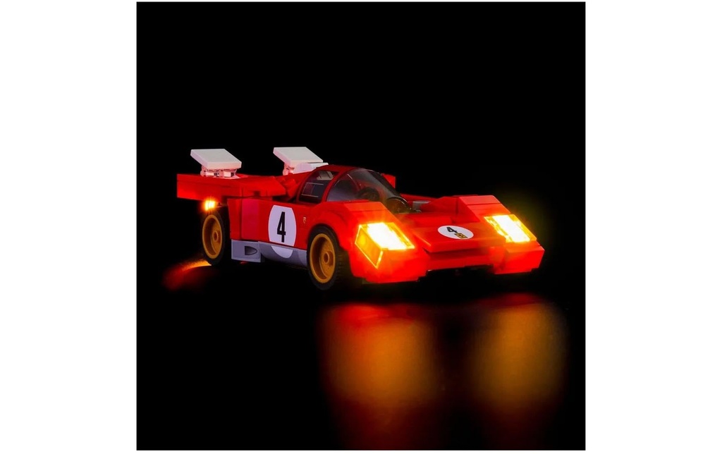 Light My Bricks Lumières-LED pour LEGO® 1970 Ferrari 512 M 76906