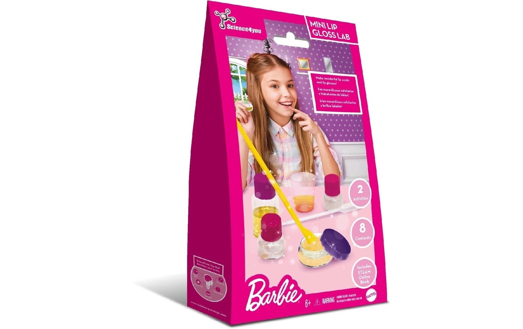 Science4you Boîtes d’expérimentation Kit de gloss Barbie