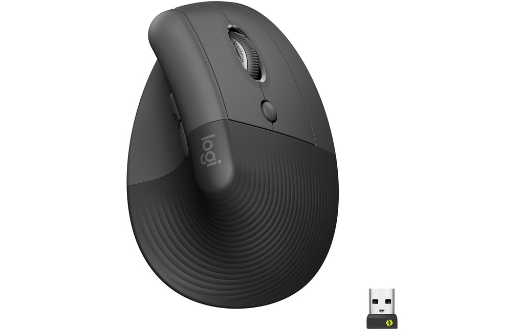 Logitech Souris ergonomique Lift Graphite