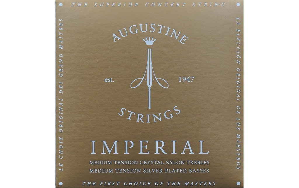 Augustine Cordes de guitare Imperial Red – Hard