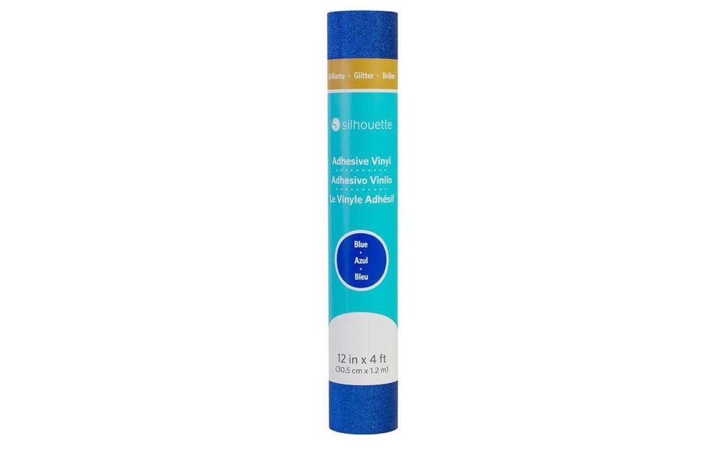 Silhouette Film de vinyle Glitter 30.5 Bleu
