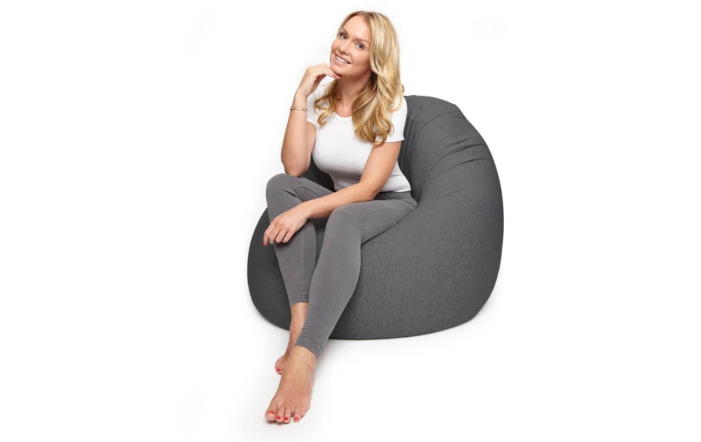 Lumaland sac pour s'asseoir Flexi Comfort 320 L, Gris foncé