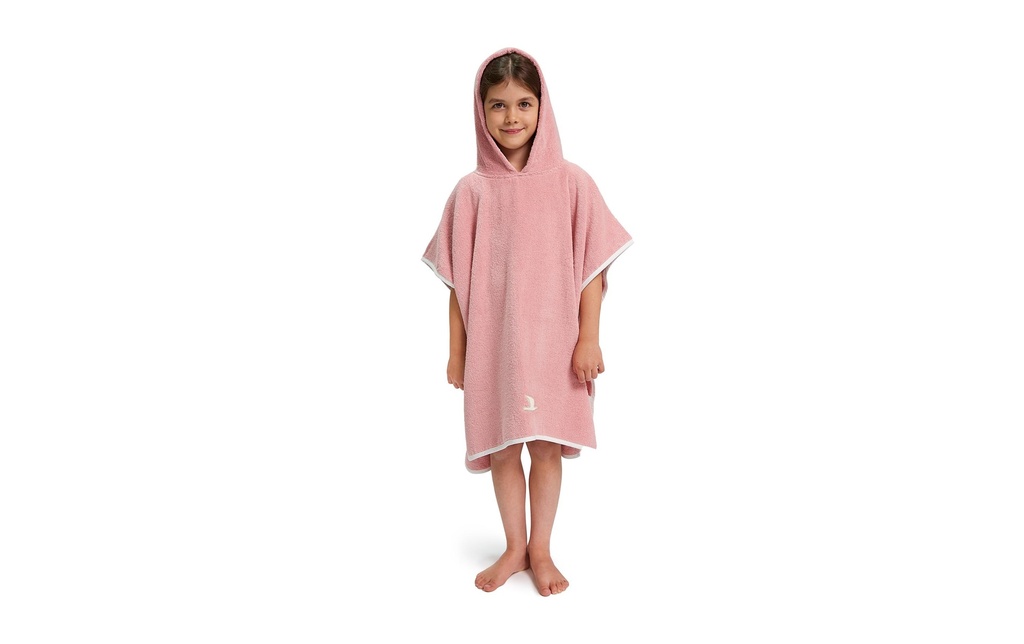 Möve Poncho Soft Hug Tailles 110-128, Rose