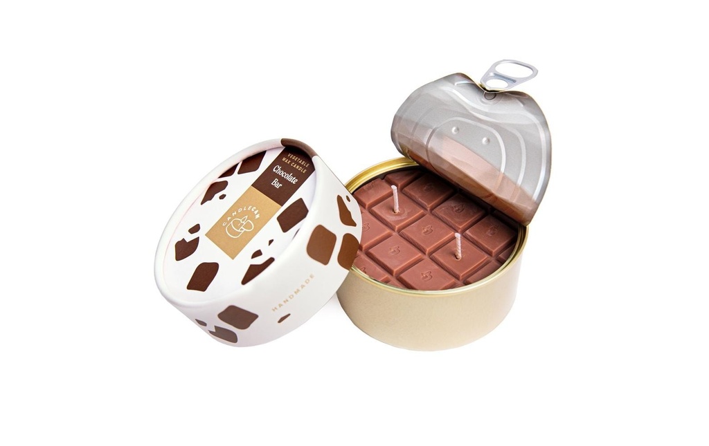 Mandatus Bougie parfumée Candle Can Chocolate Bar