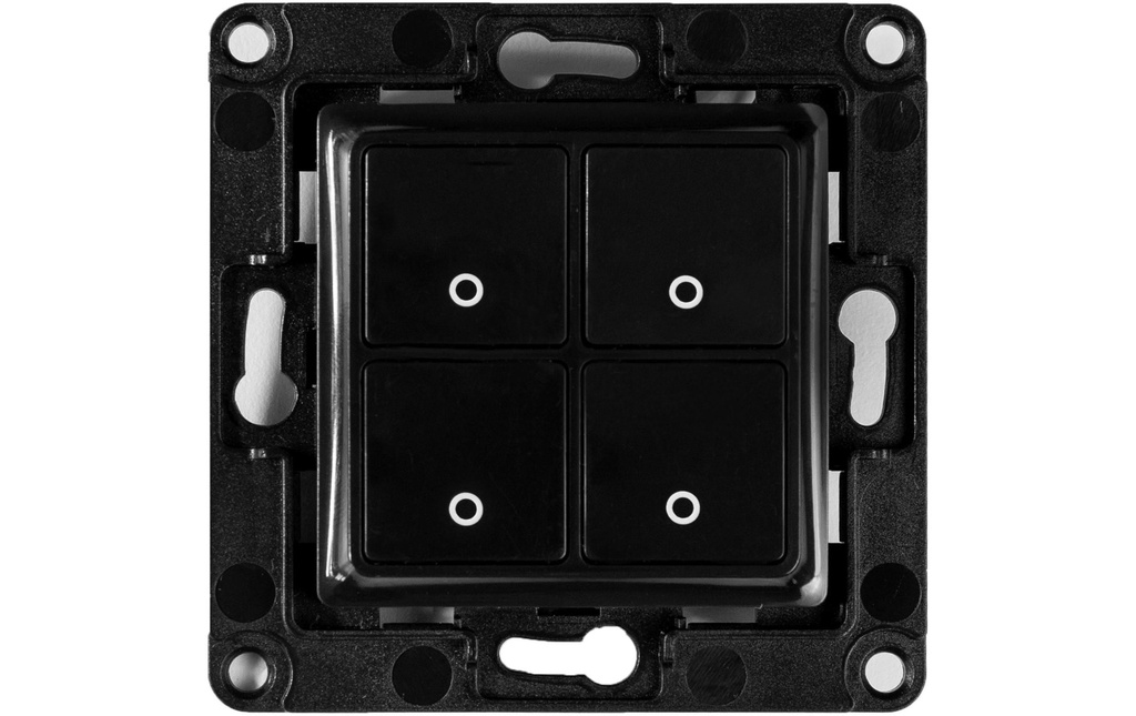 Shelly Shelly Wall Switch 4 noir