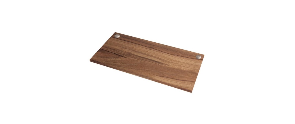 Fellowes Plateau de table Levado 140 x 80 cm, noyer