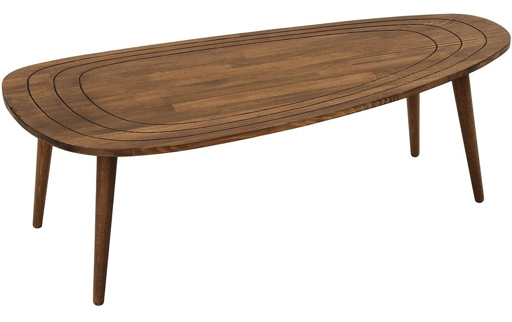 Woody Fashion Table basse Sweet 115 x 38 cm, Brun