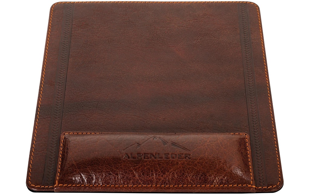 Alpenleder Tapis de souris Constance Brandy