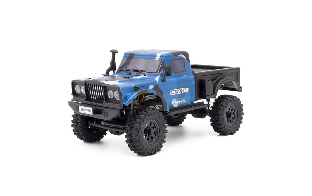 Hobbytech Scale Crawler CRX18 Pick-up 4WD Bleu, RTR, 1:18