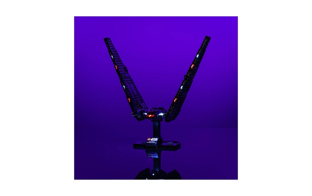 Light My Bricks Lumières-LED pour LEGO® 75406 Star Wars Nacelle de commandement de Ren