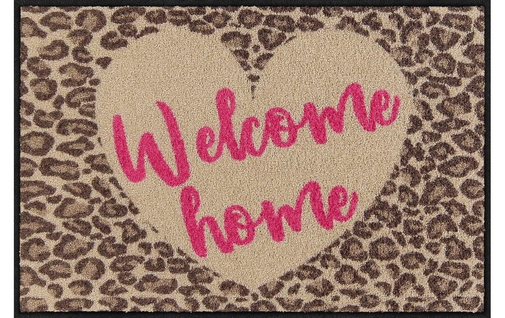 Salonlöwe Tapis de sol Léo Fashion Rose 50 x 75 cm
