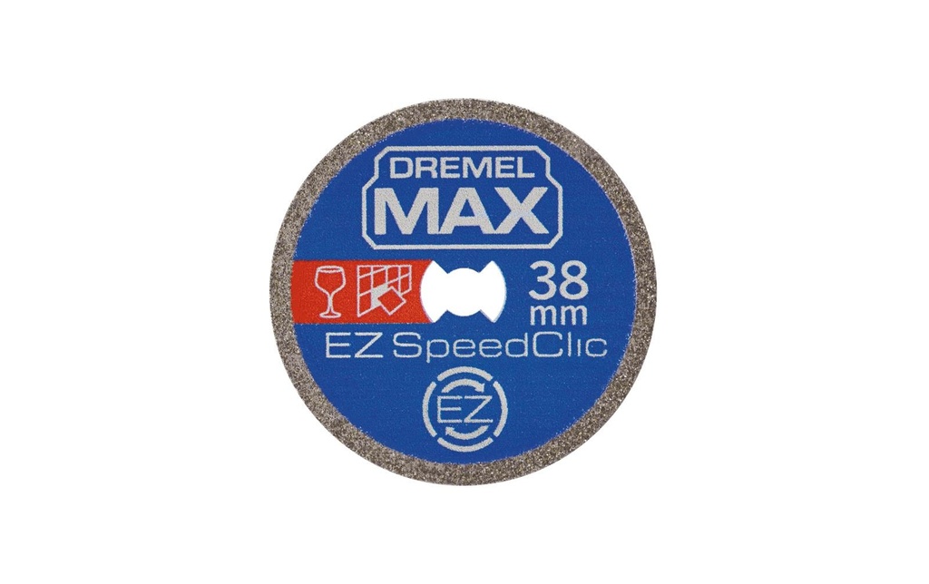 Dremel Disque à trancher EZ SpeedClic SC545DM, Ø 38 mm