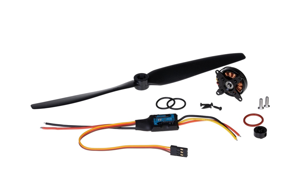 EP Kits d’entraînement sans brosse Indoor F3P 2S 2202-1550 KV, 11 A