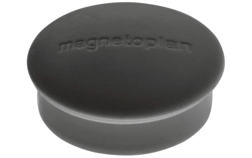Magnetoplan Aimant Discofix Ø 1.9 cm Noir, 10 Pièce/s