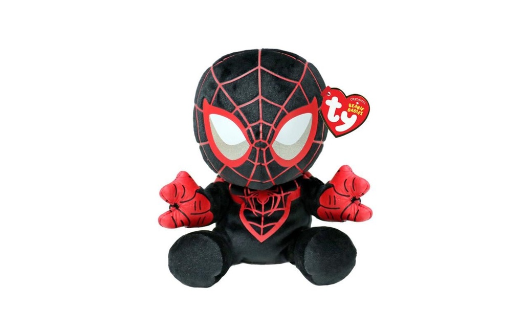 Ty Peluche Marvel Miles Morales 15 cm