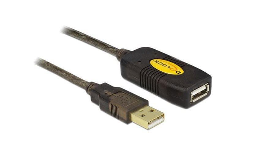 Delock Câble de prolongation USB 2.0  USB-A - USB-A 20 m