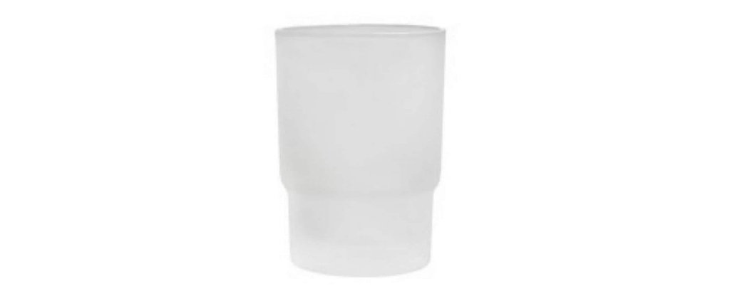 BIASCA Verre à dents frosted