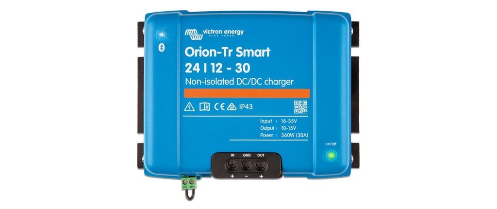 Victron Régulateur de charge Orion-Tr Smart 24-12 V 30A, 360 W