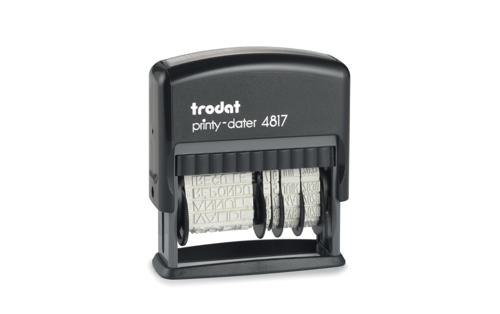 TRODAT Timbre texte/dateur 4817Prin.F