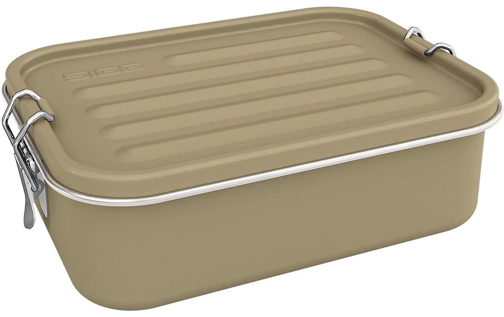 Sigg Boîte casse-croûte Gemstone 1.1 l acier inoxydable, sable caramel