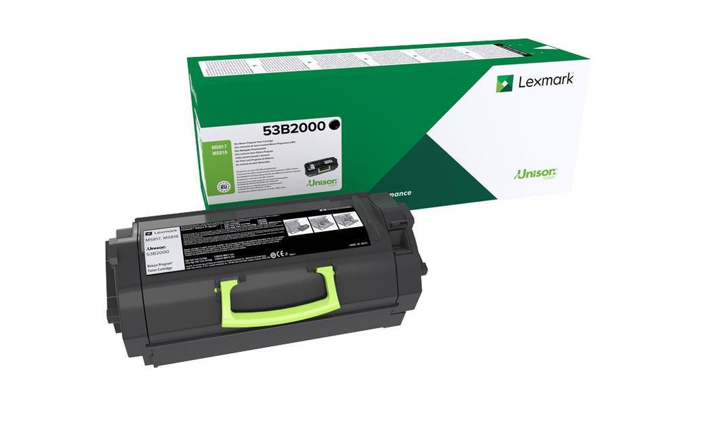 Lexmark Toner 53B2000 noir