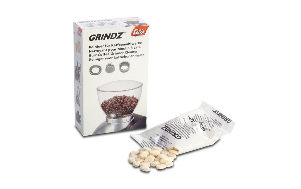 Solis Comprimés de nettoyage Grindz Moulin à café, 3 x 35 g